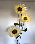 Tournesol géant en organza