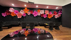 Final detail of the floral installation at Clube Curitibano - A Sweet 15 Awakening